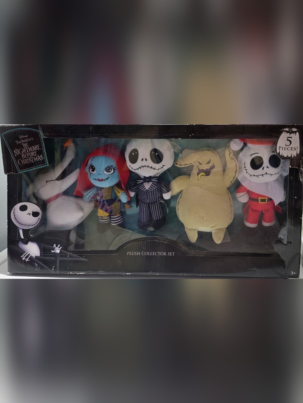 The Nightmare Before Christmas 5-Piece Plush Collector Set - Multicolor